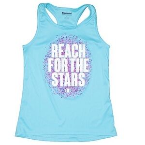 CHAMPION Reach For The Stars Graphic Tank Top Size Medium